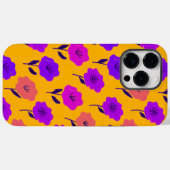 Vibrant Floral Pattern Case-Mate iPhone Case (Achterkant (horizontaal))