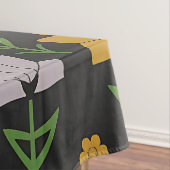 Vibrant Floral Pattern Tafelkleed (Voorbeeld)