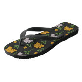 Vibrant Floral Pattern Teenslippers (Schuin)