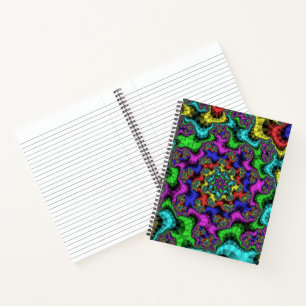 Vibrant Floral Sprinkles Notitieboek