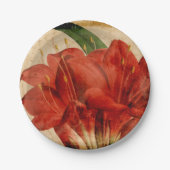 Vibrant Floral VIII Papieren Bordje (Voorkant)