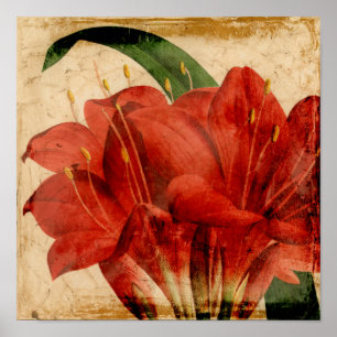 Vibrant Floral VIII Poster