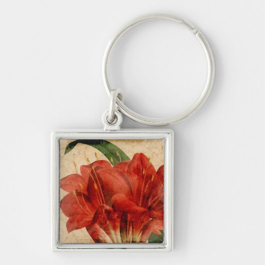 Vibrant Floral VIII Sleutelhanger (Voorkant)