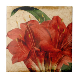 Vibrant Floral VIII Tegeltje