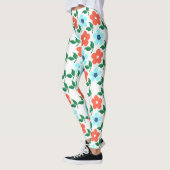 Vibrant Flowers & Leaf Leggings (Links)