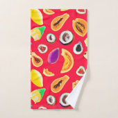 Vibrant Fruity Délice Motif (Serviette à main)