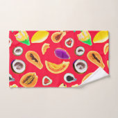 Vibrant Fruity Délice Motif (Serviette à main)