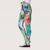 Vibrant Garden Symphony Leggings (Links)