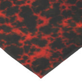 Vibrant gebotteld rood en zwart tafelkleed (Gekanteld)