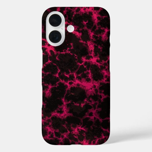 Vibrant gebotteld roze en zwarte lampjes Case-Mate iPhone case (Achterkant)