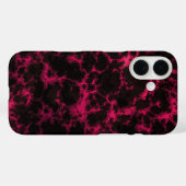 Vibrant gebotteld roze en zwarte lampjes Case-Mate iPhone case (Achterkant (horizontaal))