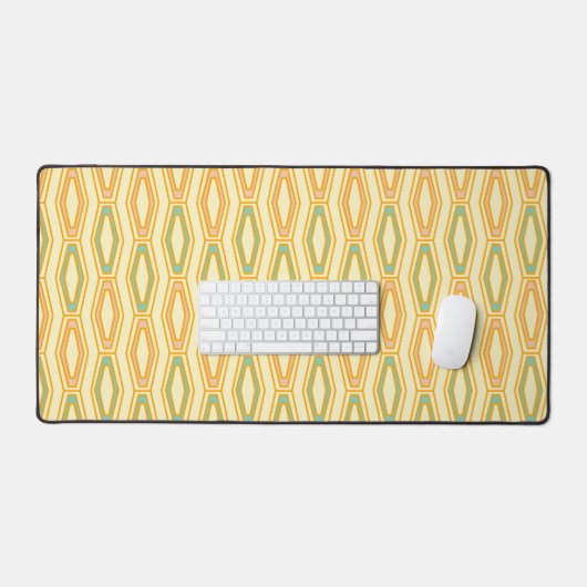 Vibrant geometric pattern with hexagonal shapes (Clavier et souris)