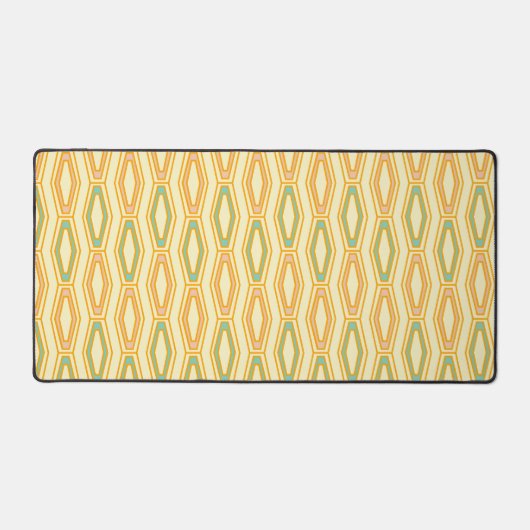 Vibrant geometric pattern with hexagonal shapes (Recto)