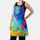 Vibrant Geometrisch Abstract Schort (Insitu)