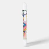 Vibrant geometrisch iPhone-Hoesje | Slanke en unie Case-Mate iPhone Case (Achterkant / Links)