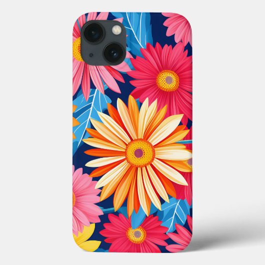 Vibrant Gerbera Daisies Flowers Plant Case-Mate iPhone Case (Achterkant)