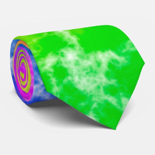 Vibrant gradiënt stropdas (Opgerold)