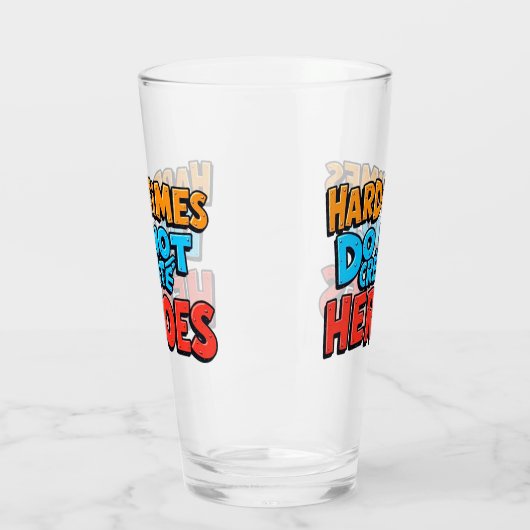 Vibrant Gradient Typographical Create Heroes  Glas (Links)