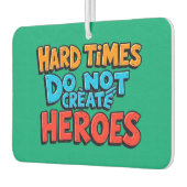 Vibrant Gradient Typographical Create Heroes Luchtverfrisser (Links)