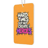 Vibrant Gradient Typographical Create Heroes Luchtverfrisser (Links)