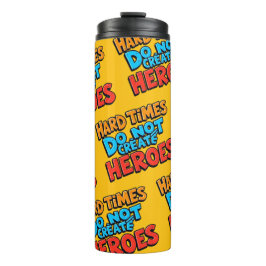 Vibrant Gradient Typographical Create Heroes  Thermosbeker