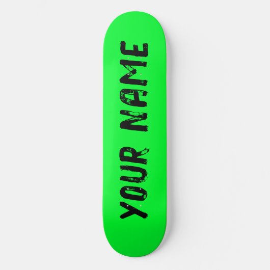 Vibrant Green Skateboard (Voorkant)