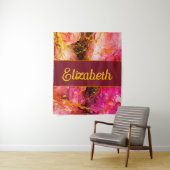 Vibrant Ink Fusion Wandkleed (In situ)