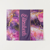 Vibrant Ink Fusion Wandkleed (Voorkant (horizontaal))