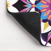 Vibrant Kaleidoscope Mandala Pattern Muismat (Hoek)