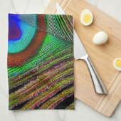 Vibrant koperen doezelaar theedoek (Quarter Fold)