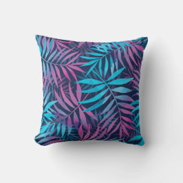  vibrant leaf pattern  kussen