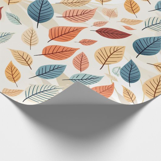 VIBRANT LEAF PATTERNS CADEAUPAPIER (Hoek)