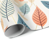 VIBRANT LEAF PATTERNS CADEAUPAPIER (Rol Hoek)