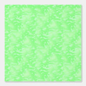 Vibrant Lime Green Abstract Camo Pattern Wallpaper Behang (Voorkant)