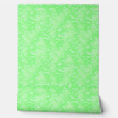 Vibrant Lime Green Abstract Camo Pattern Wallpaper Behang (Afrollen)
