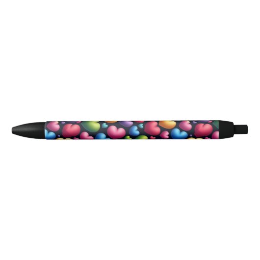 Vibrant Love Zwarte Inkt Pen (Voorkant)