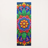 Vibrant Mandala Artistry Yogamat (Achterkant)