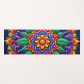 Vibrant Mandala Artistry Yogamat (Voorkant (horizontaal))