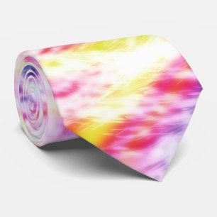 Vibrant Manic Tie Dye Stropdas