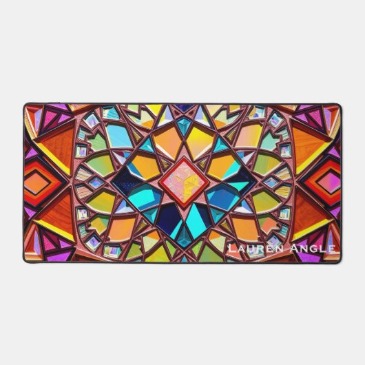 Vibrant Maximalist Mirror Pattern (Recto)