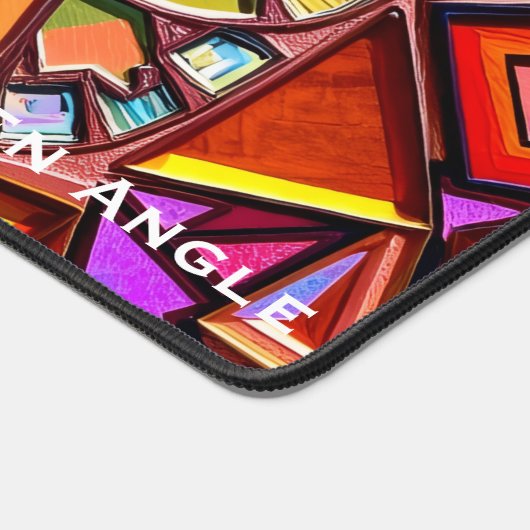 Vibrant Maximalist Mirror Pattern Bureaumat (Hoek)