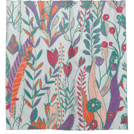 Vibrant Meadow Harmony Douchegordijn