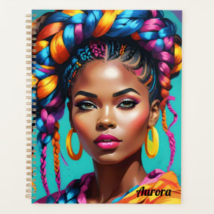 Vibrant Melanin Woman - Pop Art inspiré