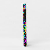 Vibrant Neon Pattern Art Design Case-Mate iPhone Case (Achterkant/links)