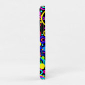 Vibrant Neon Pattern Art Design Case-Mate iPhone Case (Achterkant/rechts)
