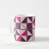 Vibrant Nubian Geometric Coffee Mug (Devant gauche)