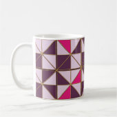 Vibrant Nubian Geometric Coffee Mug (Gauche)