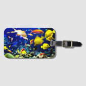 Vibrant Ocean Life Bagagelabel (Voorkant (horizontaal))