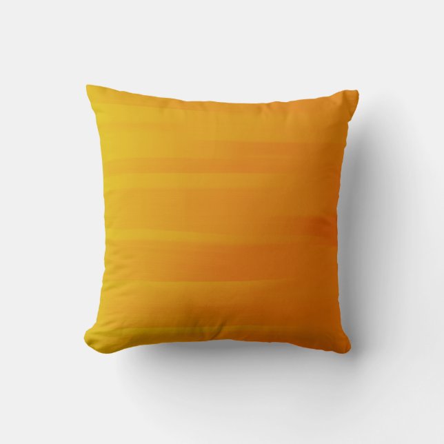 Vibrant Oranje Pillow Kussen (Voorkant)