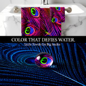 Vibrant Personnaliser Peacock Plumes violettes